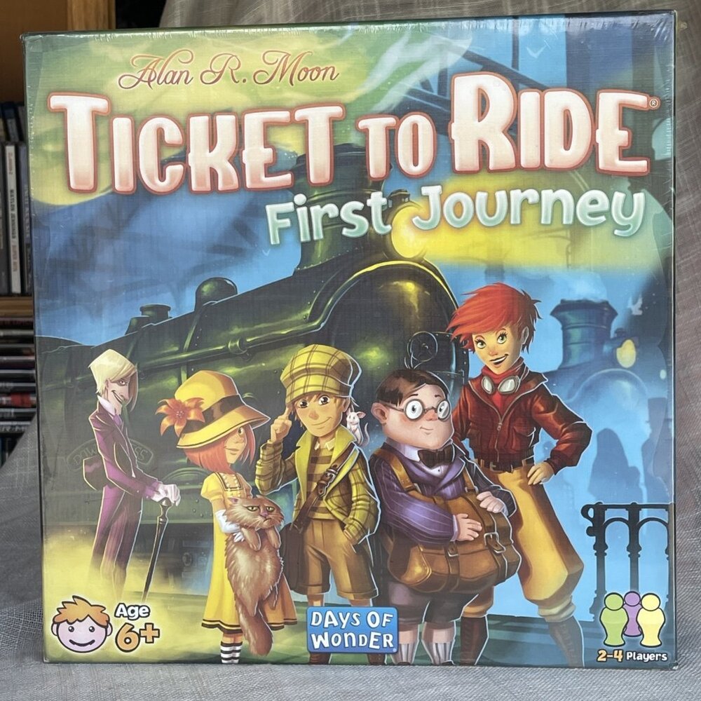 Days of Wonder Ticket to Ride First Journey Board Game (DO7225)